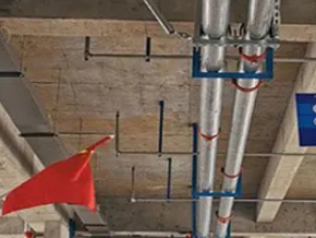 卧龙管廊支架的安装方法